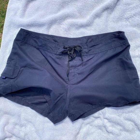 6 for$20♥️Dark navy blue board surf swim shorts, women’s - Picture 3 of 3